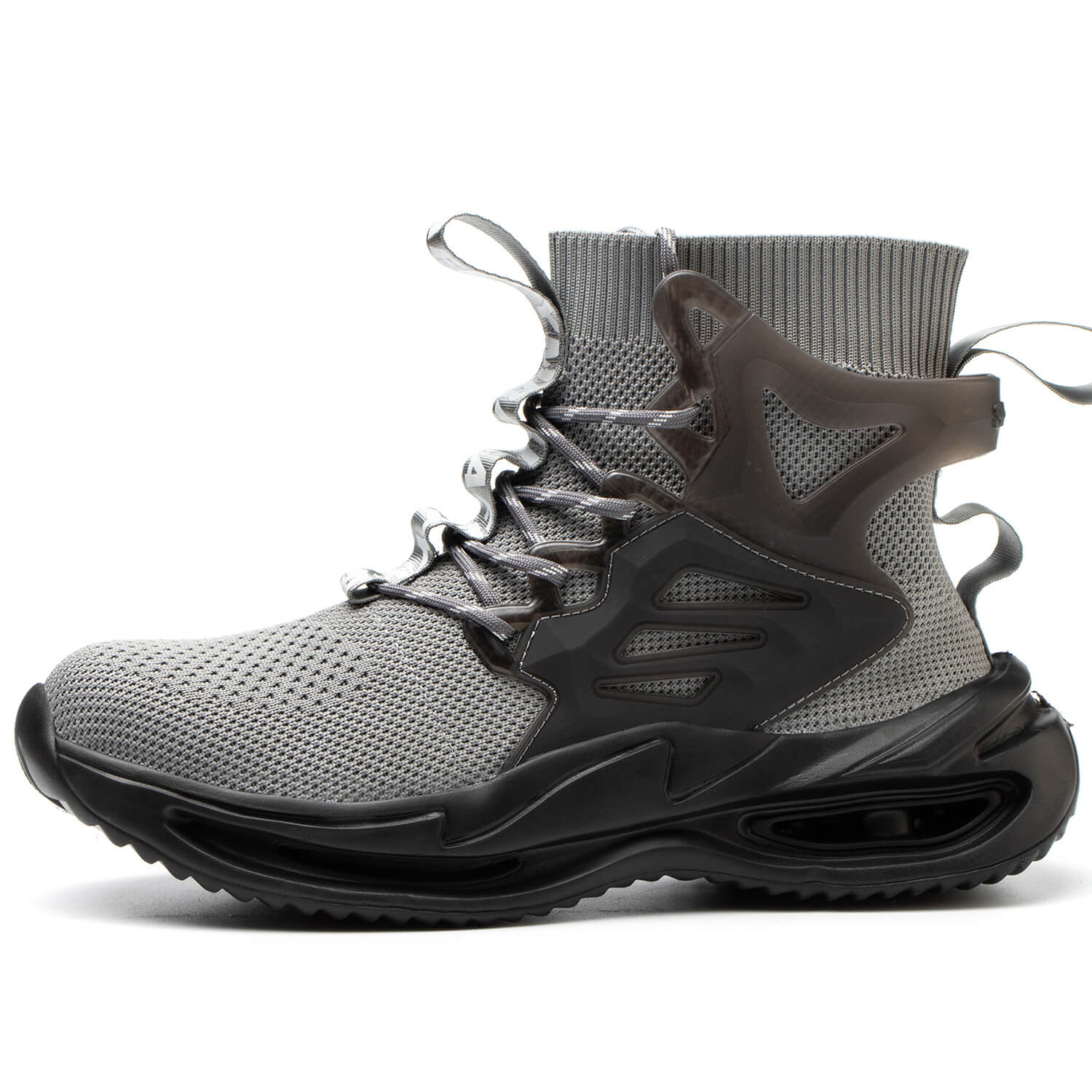 Maven Men's High-Top Steel Toe Work Shoes